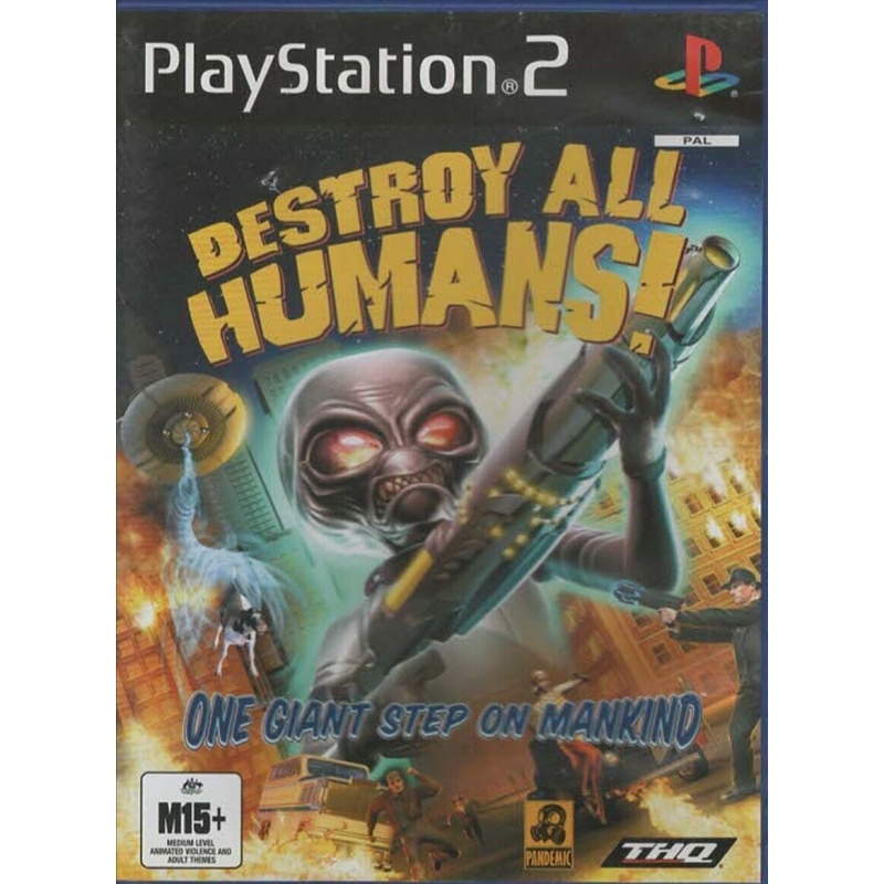 Destroy All Humans -  Sony PS2 - Pre-Owned With Manual