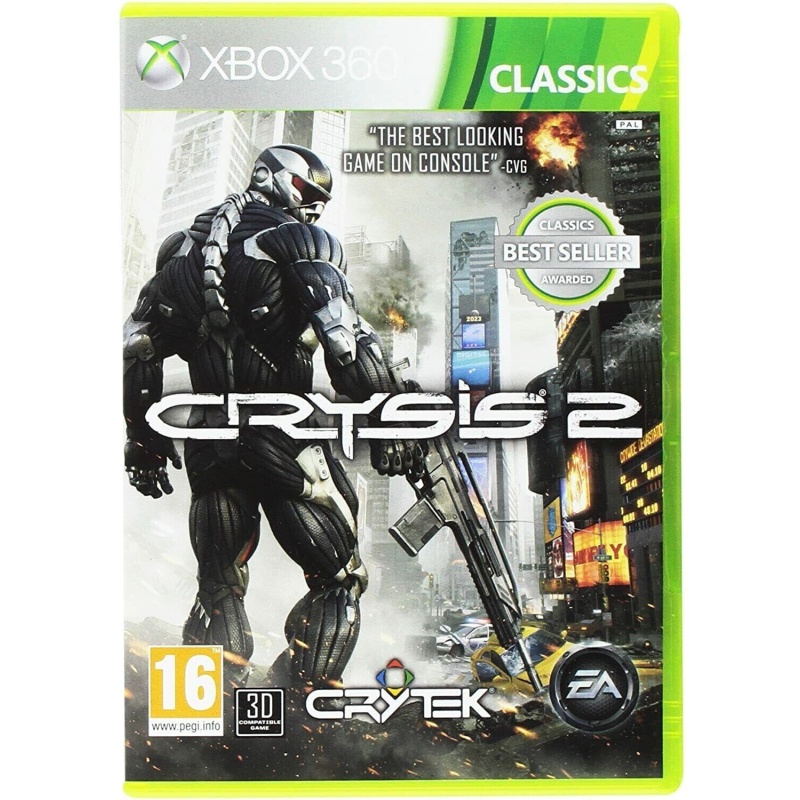 Crysis 2 - Classics (Xbox 360) Brand New