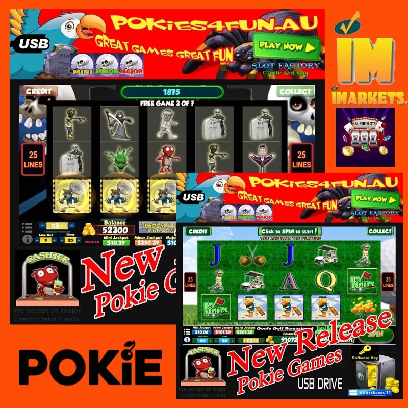 Spooky Spins Remastered + Goofy Golf Remastered- Slots Pokies Arcade Pc