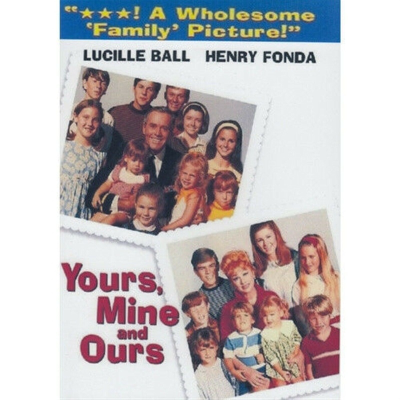Yours Mine And Ours Lucille Ball (All Region Dvd)