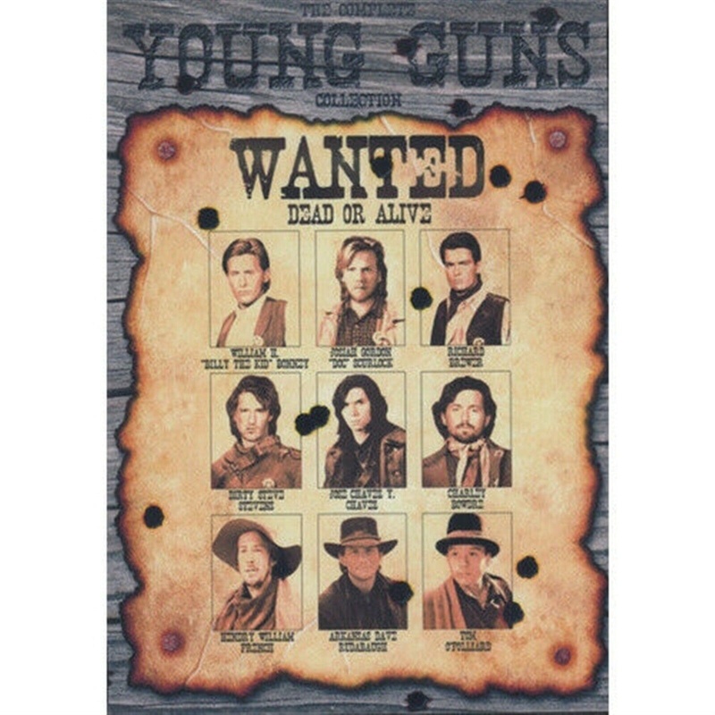 Young Guns Collection 2 Movies 1-2 (Classic Film Dvd)