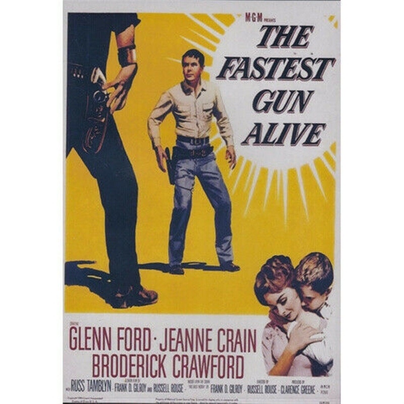 The Fastest Gun Alive * Glenn Ford = DVD ( All Region NTSC )