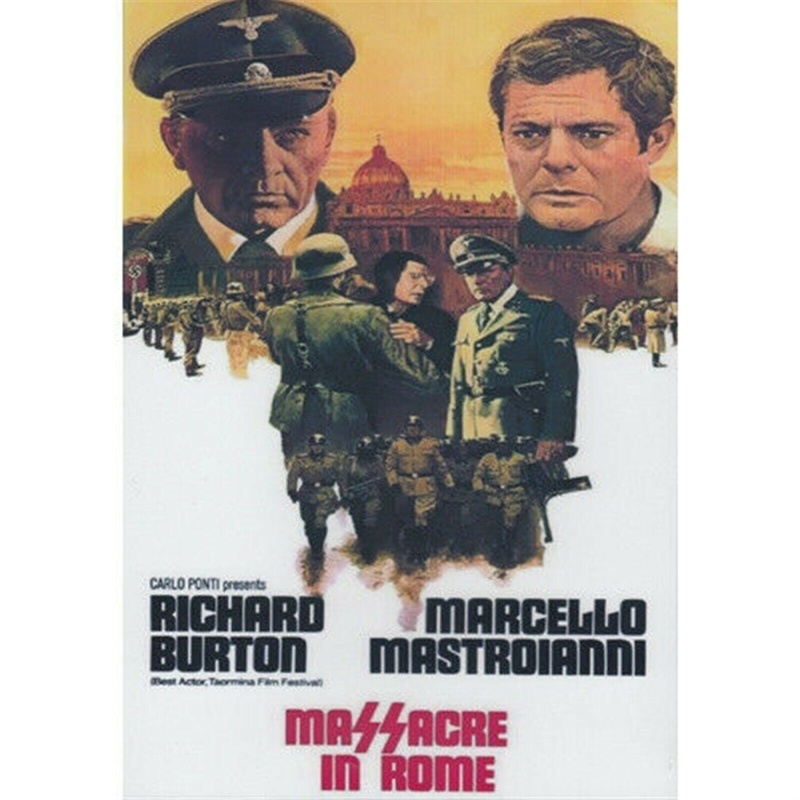 Massacre In Rome (All Region Dvd)