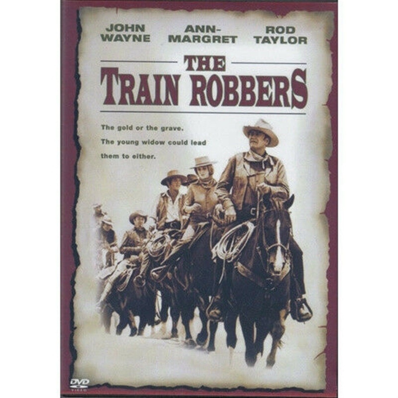 The Train Robbers John Wayne (All Region Dvd)