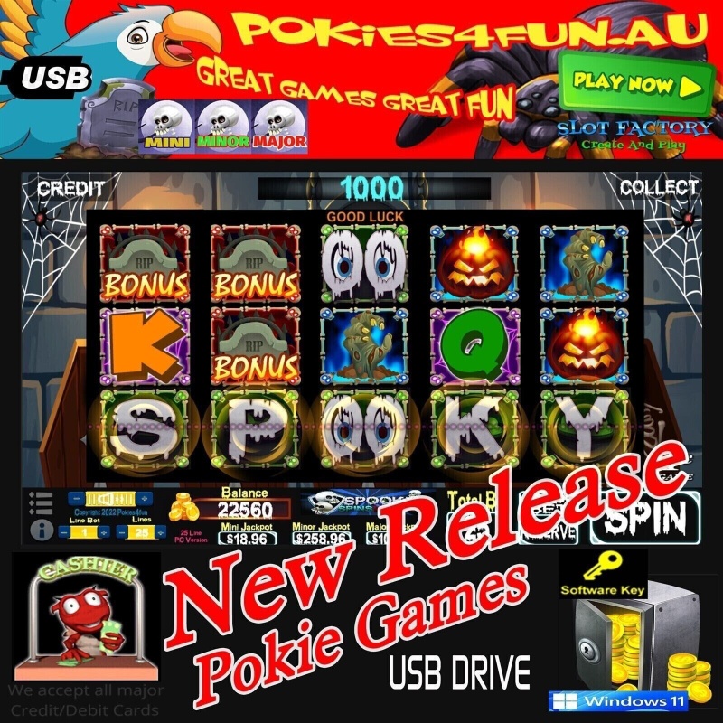 Spooky Spins Returns + Halloween Horrors Deluxe - Slots Pokies Arcade Pc