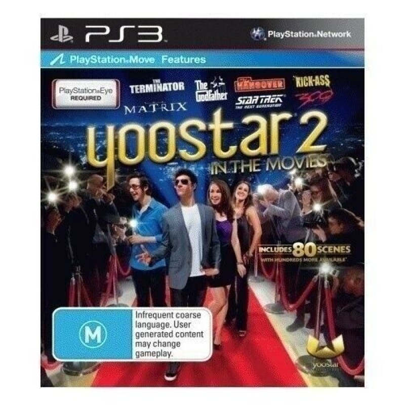 Yoostar 2 In The Movies (Move) - PS3 - Playstation 3 Brand New
