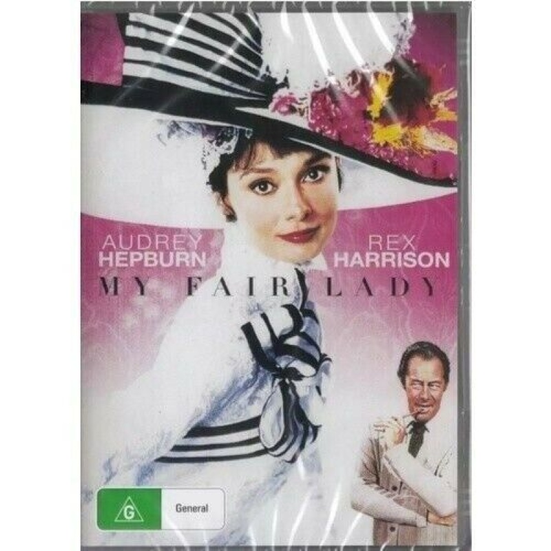 My Fair lady Audrey Hepburn (All Region Dvd)