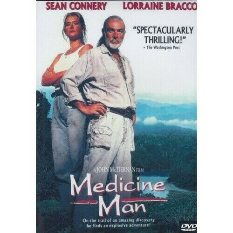 Medicine Man Sean Connery (Classic Film Dvd)