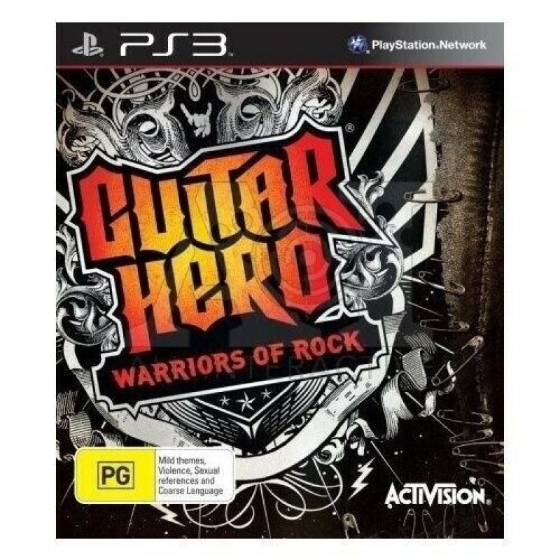 Guitar Hero Warriors Of Rock - PS3 - Playstation 3 Brand New