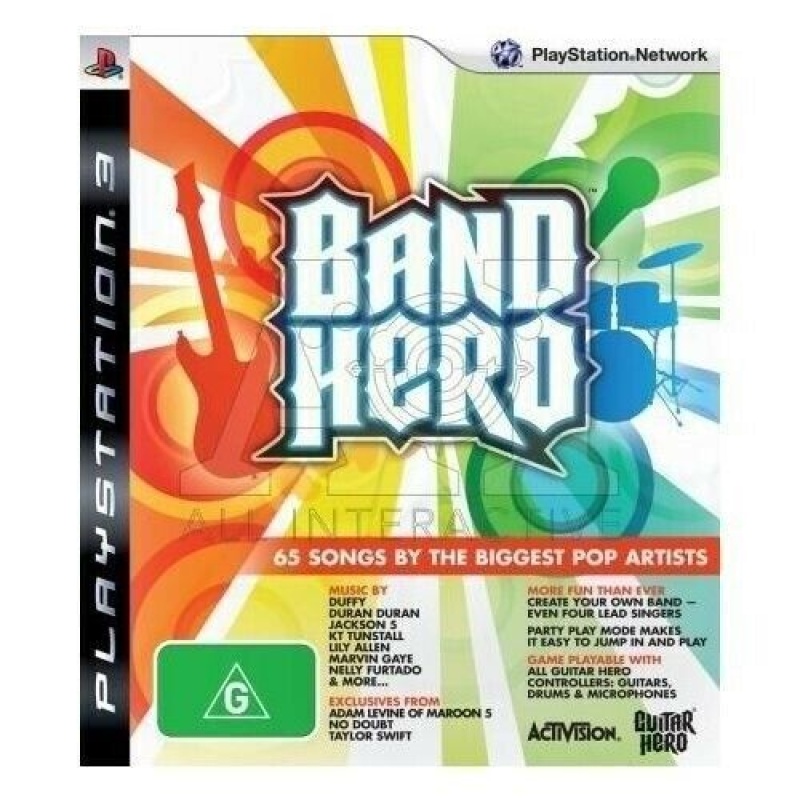 Band Hero 65 Songs - PS3 - Playstation 3 Brand New