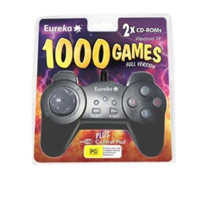 1000 Full Version Games + USB Controller - Brand New - Pc Game