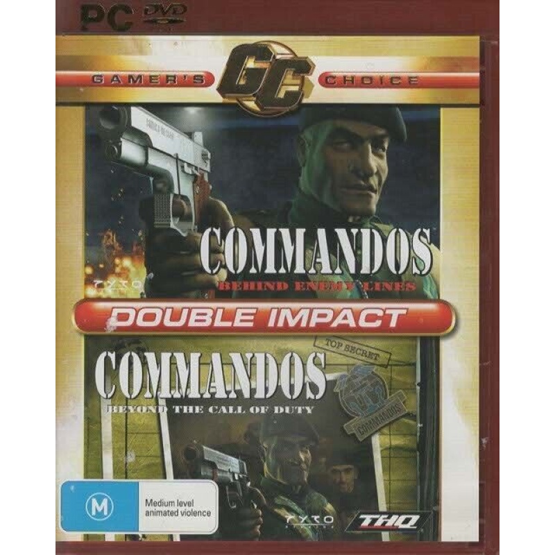 Commandos Double Inpact Brand New - Pc Game