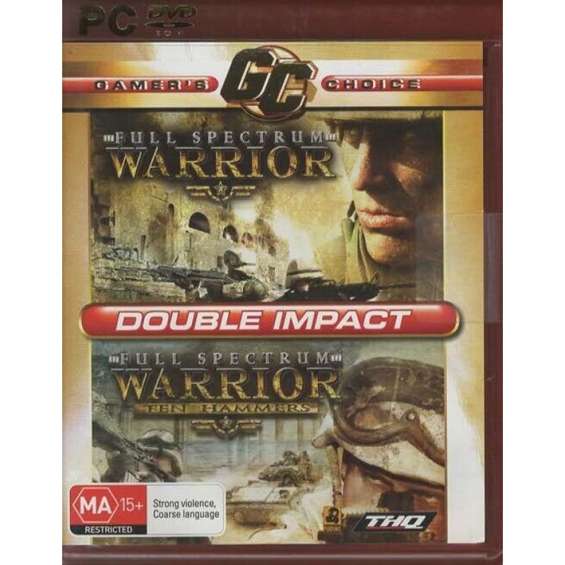 Full Spectrum Warrior Double Impact Brand New - Pc Game