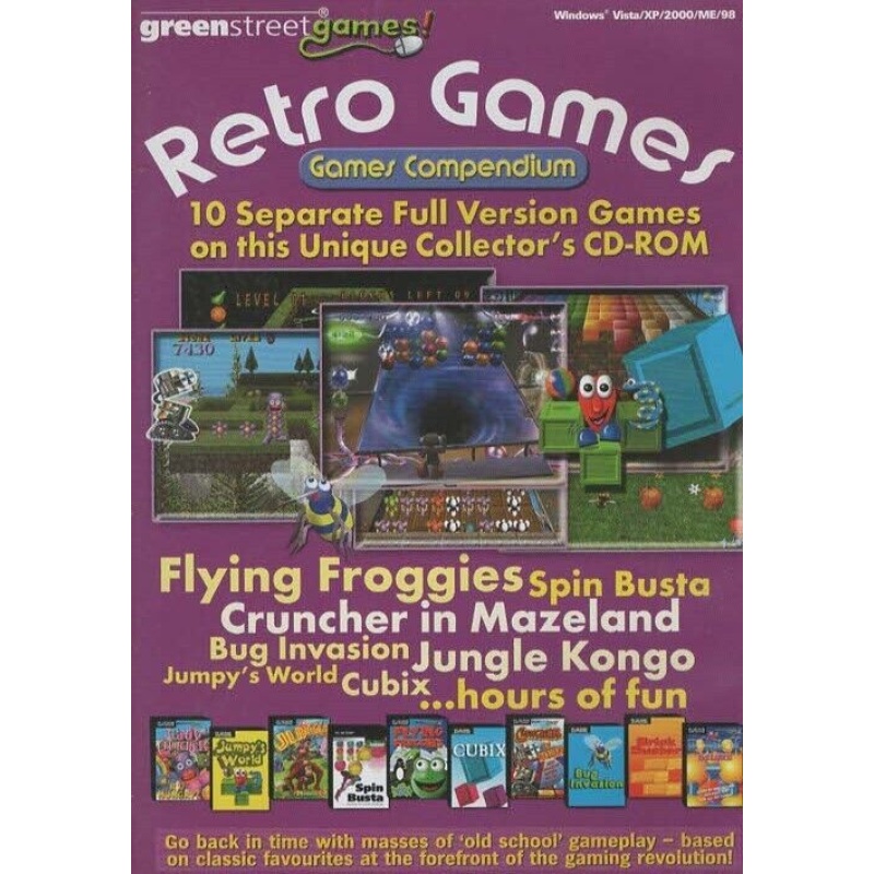 Retro Games - Brand New Sealed - Pc Game