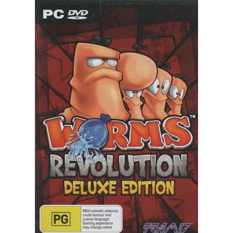 Worms Revolution Deluxe Edition - Brand New Sealed - Pc Game