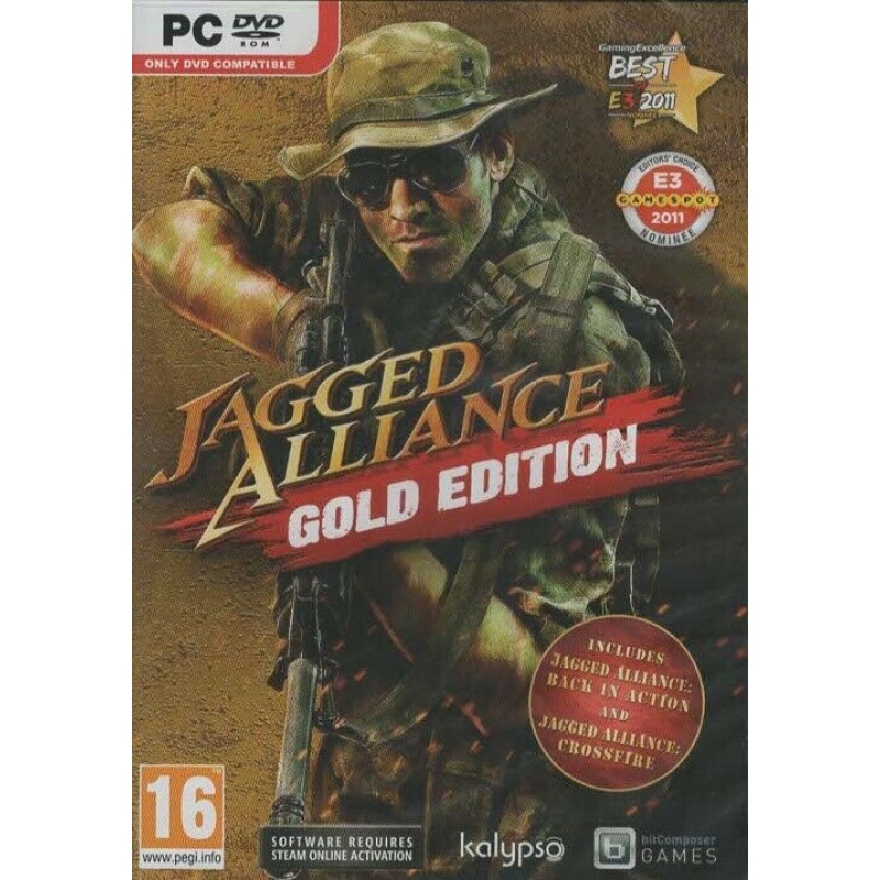 Jagged Alliance Gold Edition - Brand New  - Pc Game