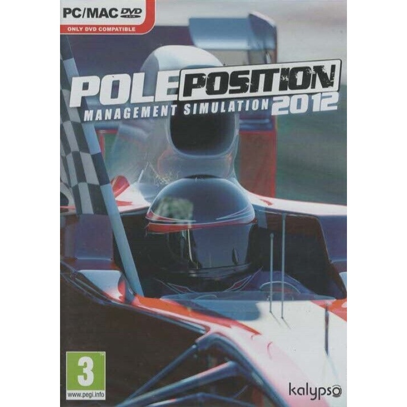 Pole Position Management Simulation 2012 Brand New Sealed - Pc Game