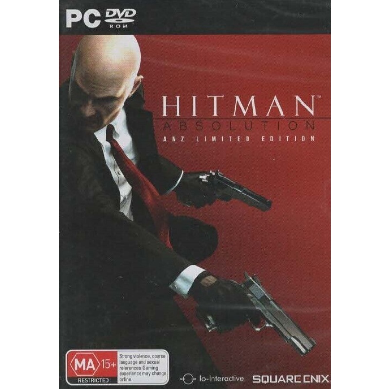 Hitman Absolution ANZ Limited Edition - Brand New Sealed - Pc Game