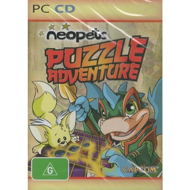 Neopets Puzzle Adventure - Brand New Sealed - Pc Game