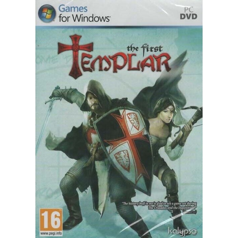 The First Templar - Brand New Sealed - Pc Game