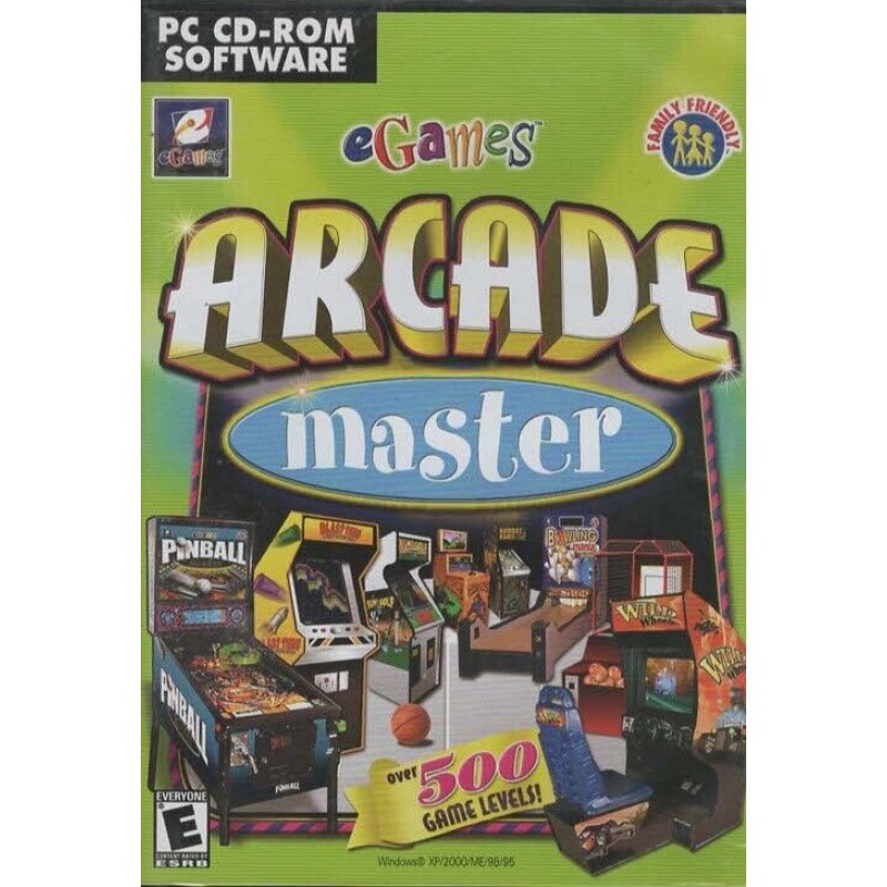 Egames Arcade Master - Brand New Sealed - Pc Game