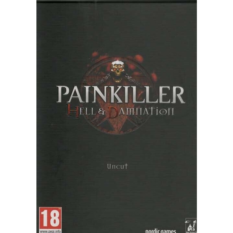 Pain Killer Hell & Damnation - Brand New Sealed - Pc Game
