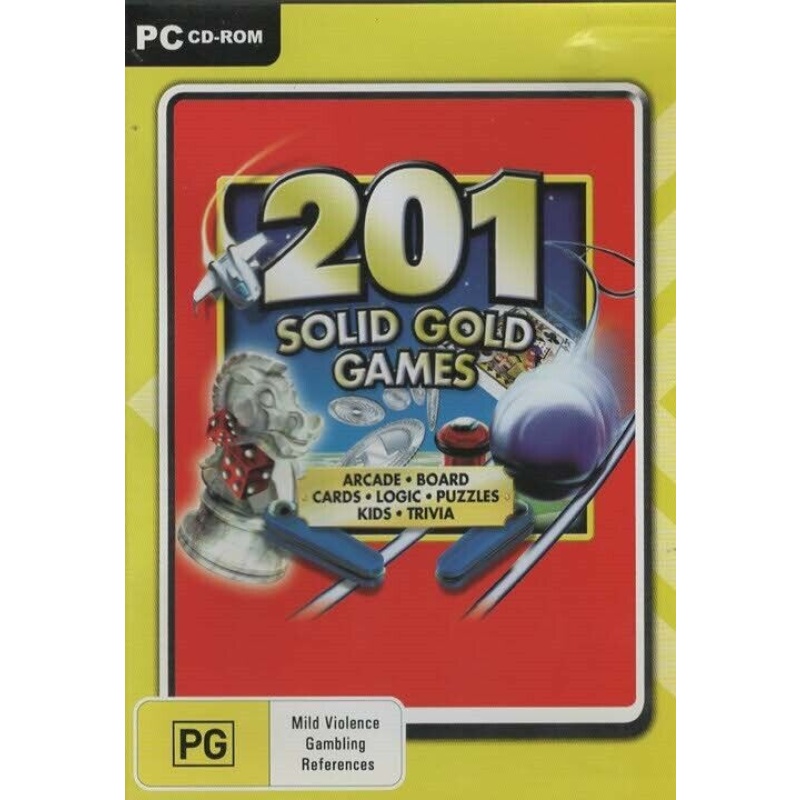 201 Solid Golf Games - Brand New  - Pc Game