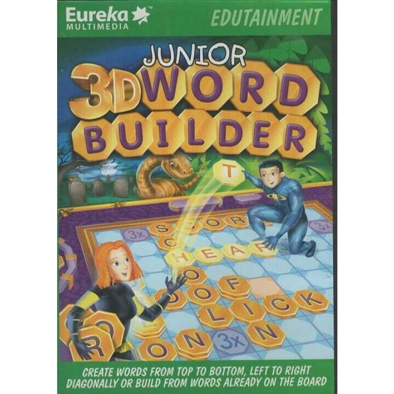 PC - Junior 3D Word Builder - Educational