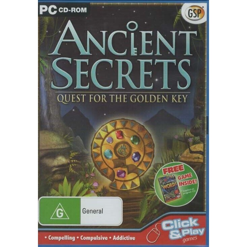 Ancients Secrets Quest For The Golden Key - Hidden Object  - Pc Game