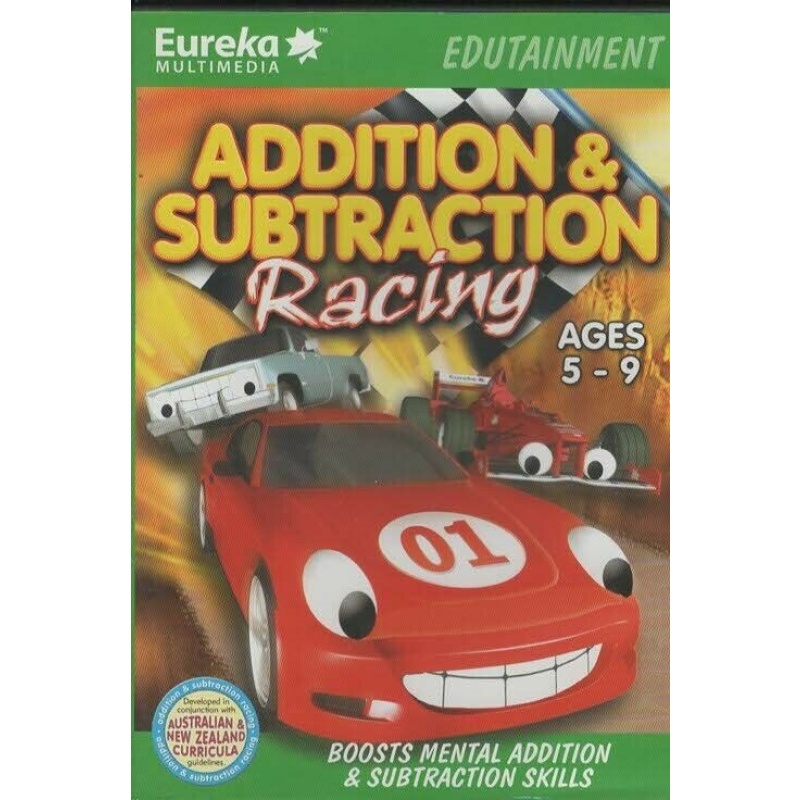 PC - Addition & Subtraction Racing - Educational
