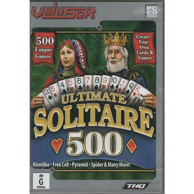 Ultimate Solitaire 500 - Brand New  - Pc Game