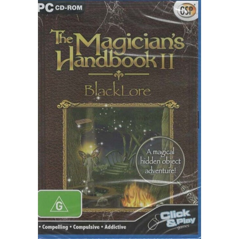 The Magicians Hanbook II Blacklore - Hidden Object  - Pc Game