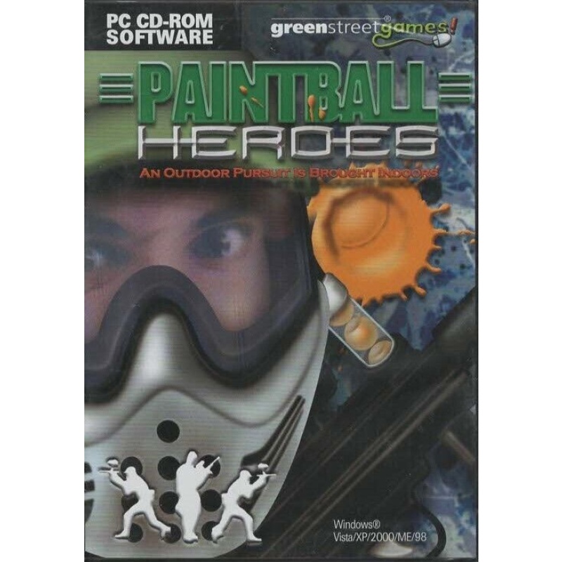 Paintball Heroes - Brand New Sealed - Pc Game
