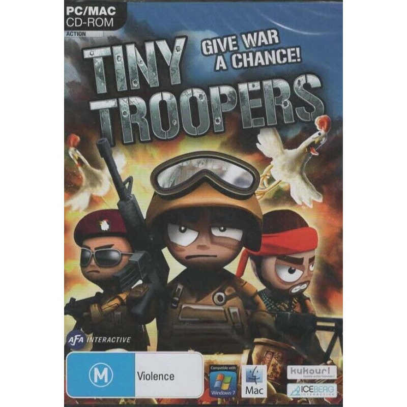 Tiny Troopers - Brand New Sealed - Pc Game