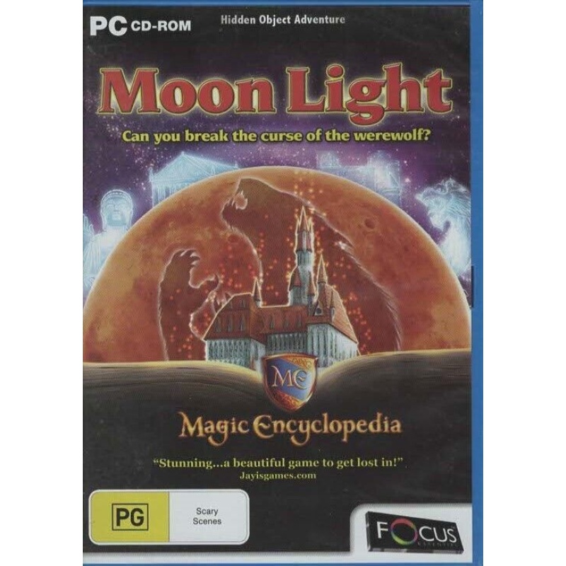 Moon Light - Magic Encyclopedia - Hidden Object  - Pc Game