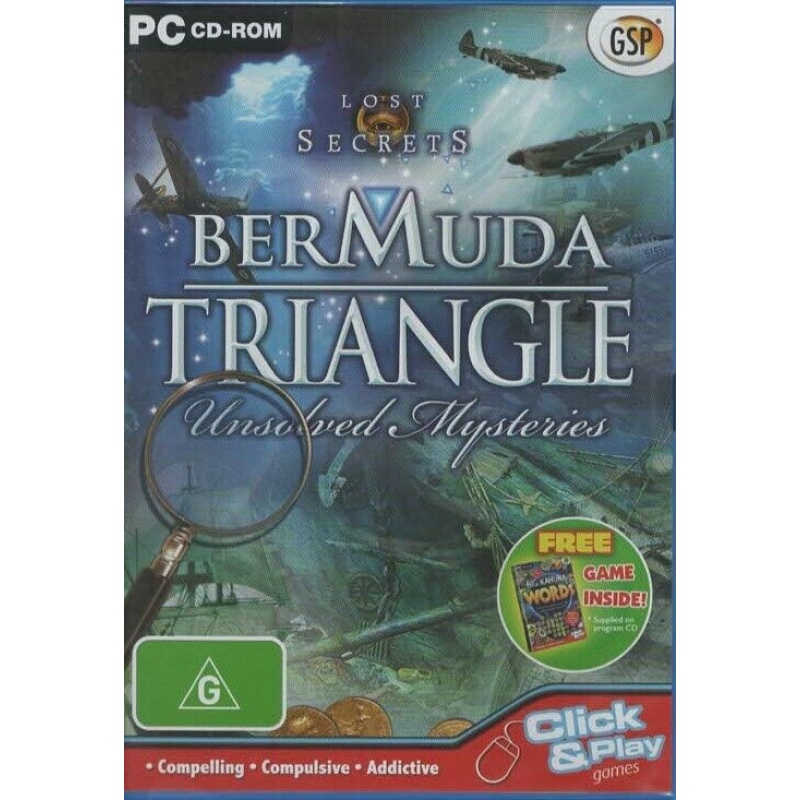 Bermuda Triangle - Hidden Object - Brand New  - Pc Game