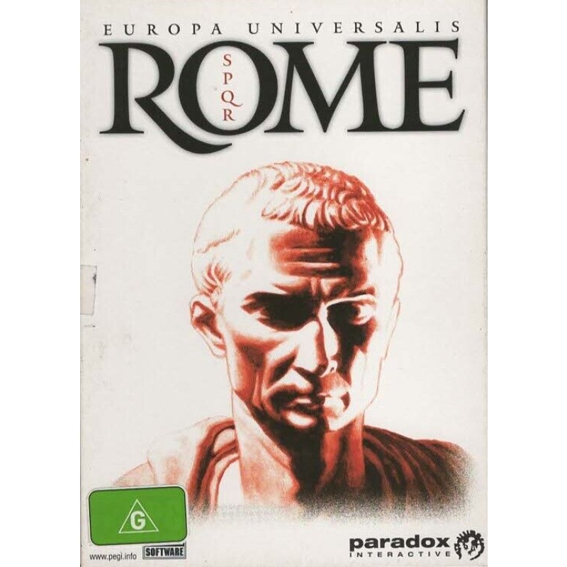 ROME Europa Universalis - Brand New Sealed - Pc Game