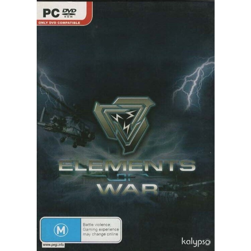 Elements Of War - Brand New Sealed - Pc Game