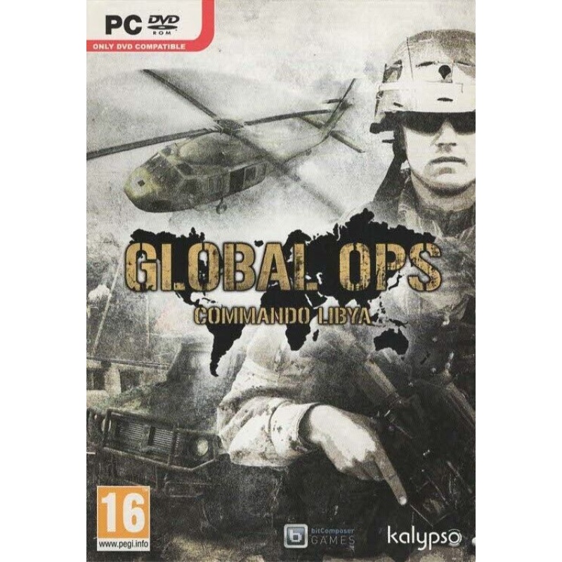 Global Ops Commando Libya - Brand New Sealed - Pc Game