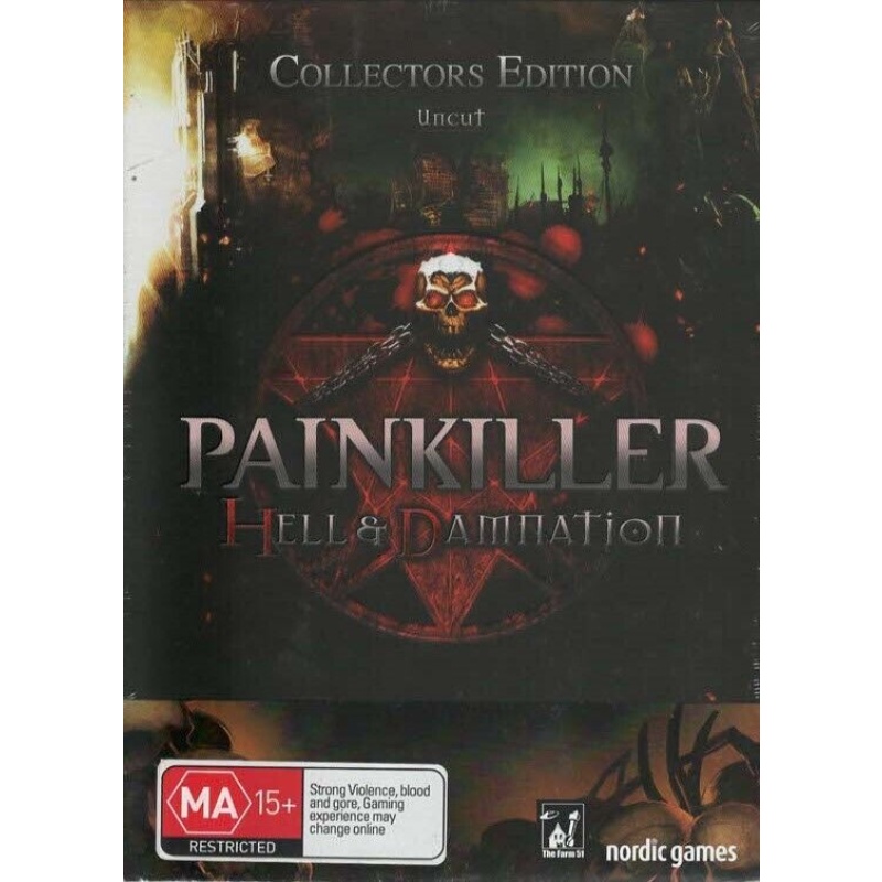 Pain Killer Hell & Damnation Collectors Edition - B/New - Pc Game