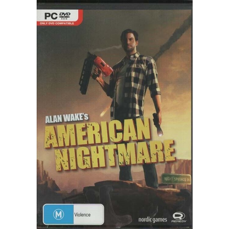 Alan Wakes American Nightmare - Brand New Sealed - Pc Game