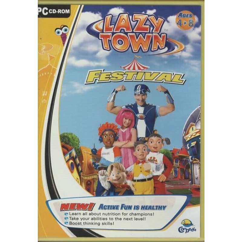 Lazy Town Festival - Brand New - Pc Game