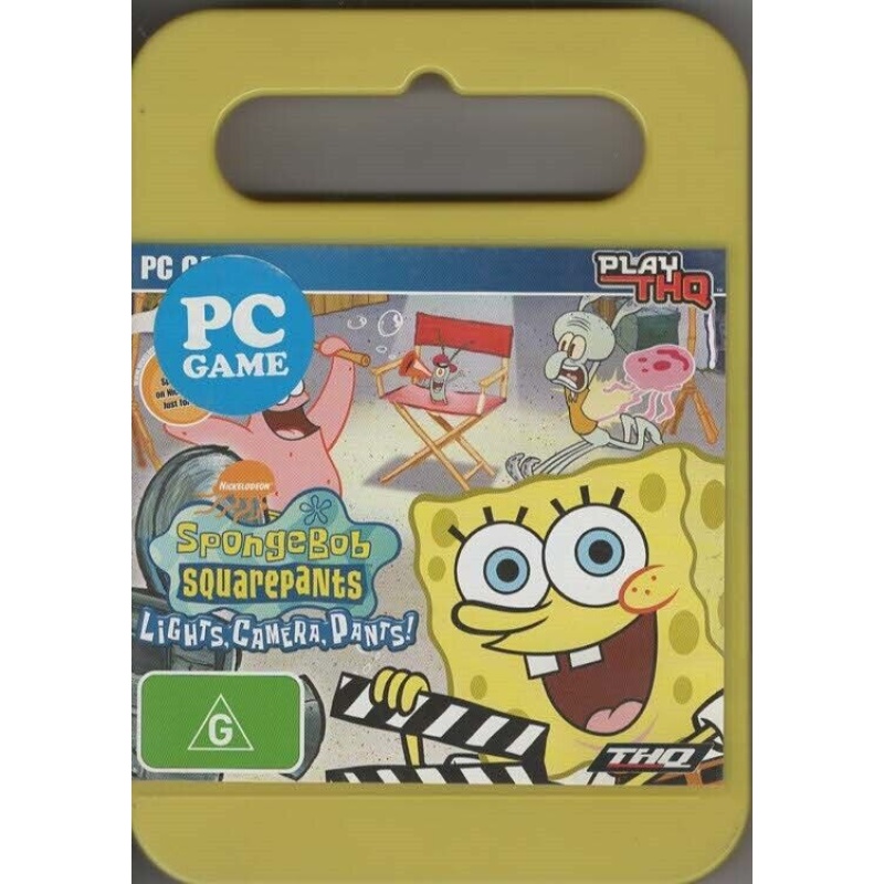 Spongebob Squarepants Lights Camera Action - Brand New - Pc Game