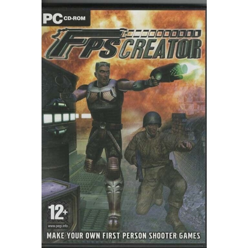 FPS Creator Make Your Own Shooter Games - Brand New Sealed - Pc Game