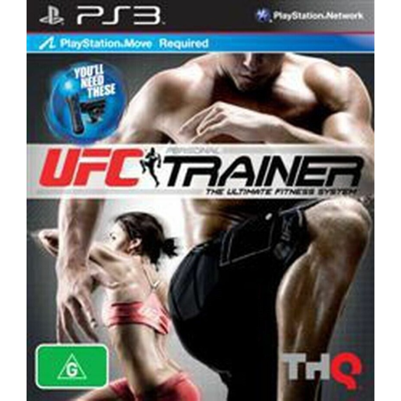 UFC Trainer (Move) Includes leg Strap - Playstation 3 Brand New - PS3