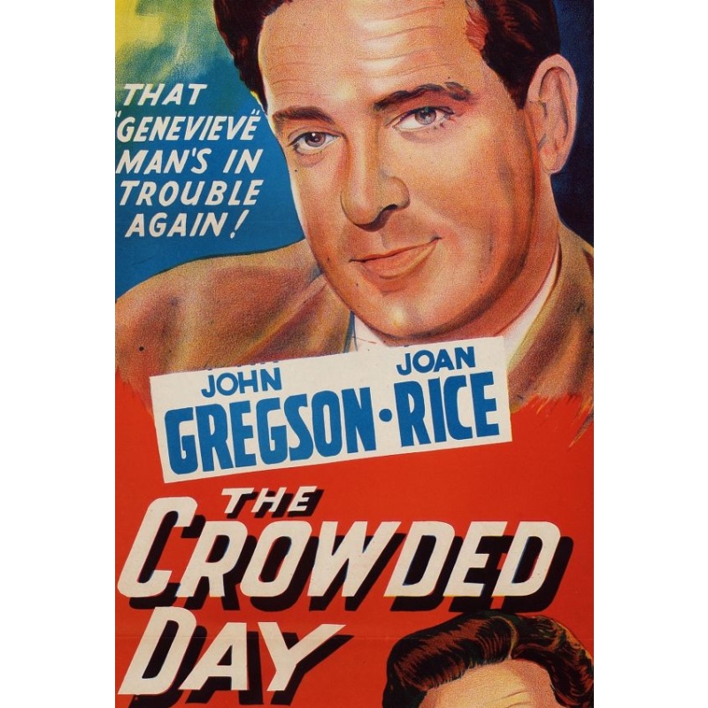 The Crowded Day 1954  Sid James  John Gregson, Joan Rice, Cyril Raymond  Josephine Griffin.