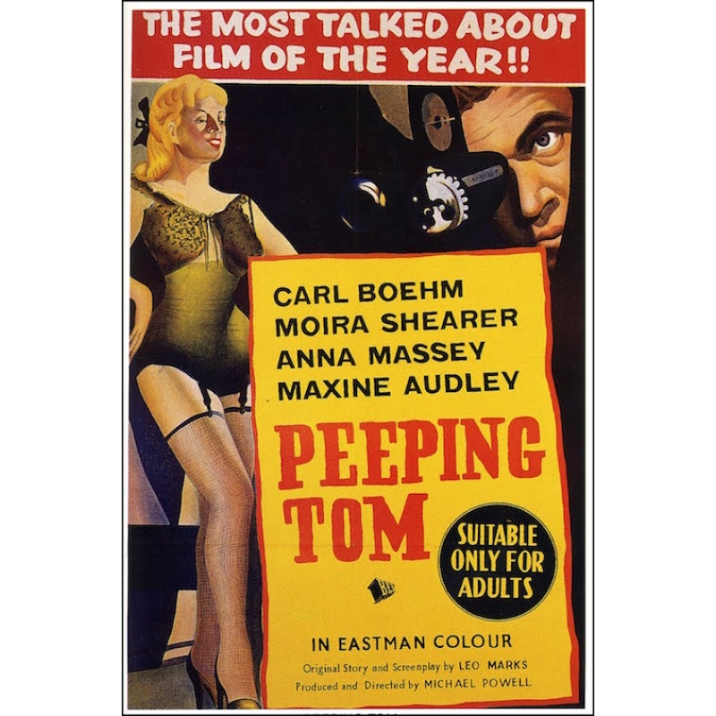 Peeping Tom (1960) Carl Boehm, Anna Massey, Moira Shearer.