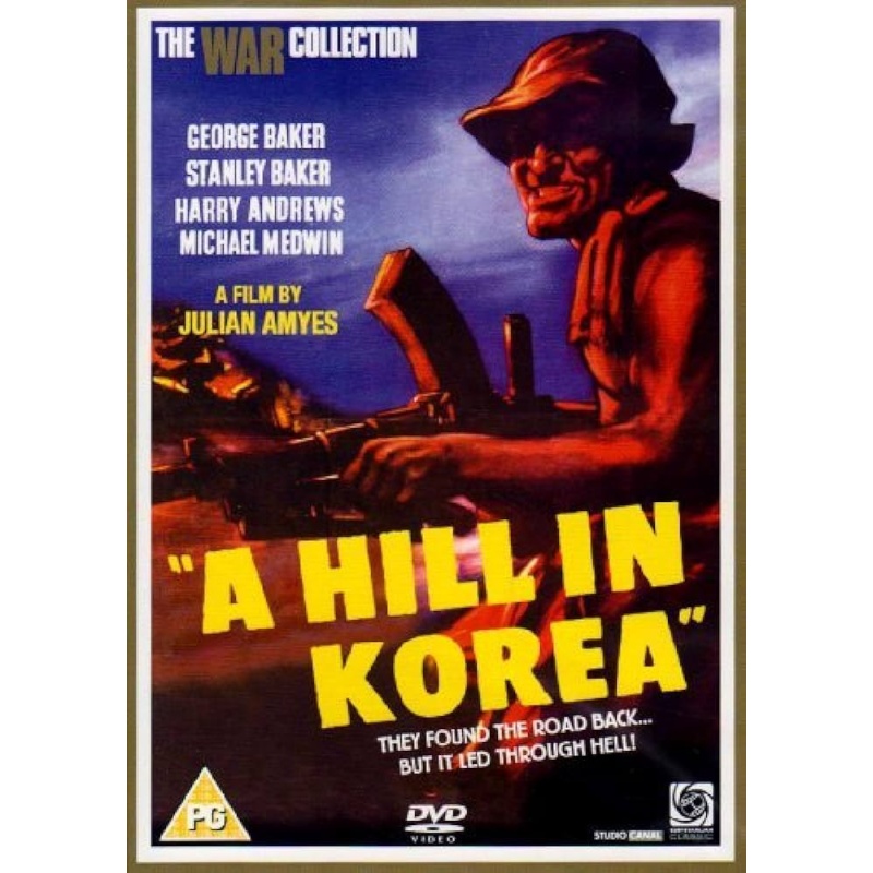 A Hill in Korea 1956 Michael Caine .George Baker