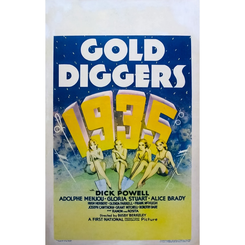 Gold Diggers of 1935  Dick Powell, Adolphe Menjou, Gloria Stuart, Glenda Farrell, A