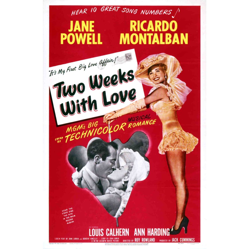 Two Weeks with Love 1950  Jane Powell   Debbie Reynolds